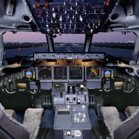 Boeing 717 Flight Deck