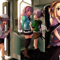 Touhou Train Ride