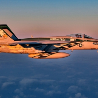 F18E Over East China Sea 1