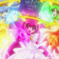 Pretty Cure! Rainbow Burst!