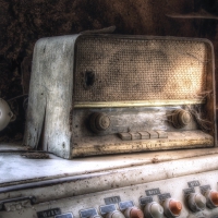 From the past, an old radio