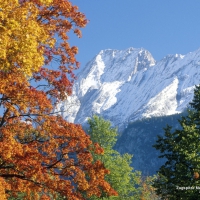 Austrian Mountains in Autumn