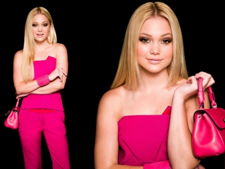 Olivia Holt - Olivia, beautiful, singer, blonde, actress, model, Holt, Olivia Holt, 2014, wallpaper, glamoholic