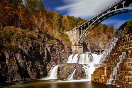 * Waterfall * - nature, waterfalls, autumn, waterfall