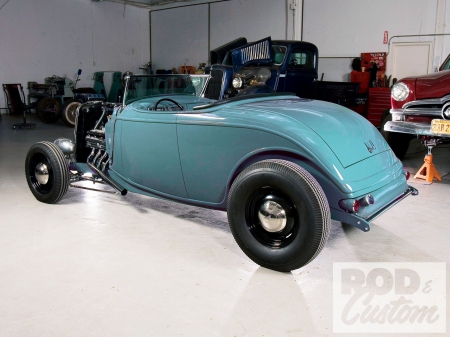 33 Ford Roadster - Aqaua, 1933, Hotrod, Classic