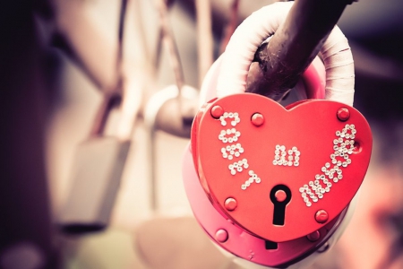 :) - photography, red, love, lock