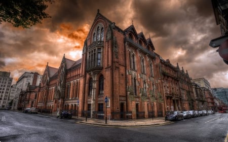 Birmingham, England Cityscape - hdr - architecture, england, cityscape, buildings