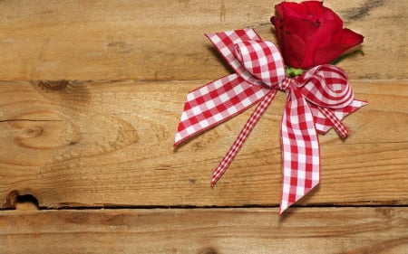 Red rose - christmas, red, wood, rose, texture, flower