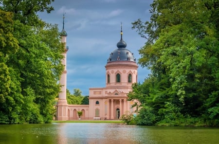 Schwetzingen Mosque in Germany - hdr - schwetzingen mosque, germany, mosque, architecture