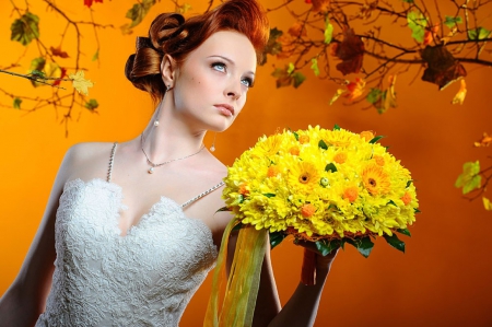 Bride - beauty, lady, photography, model