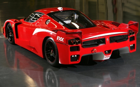 ferrari fxx - italian, ferrari, sporty, red