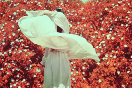 The White Moth - abstract, lady, photography, model