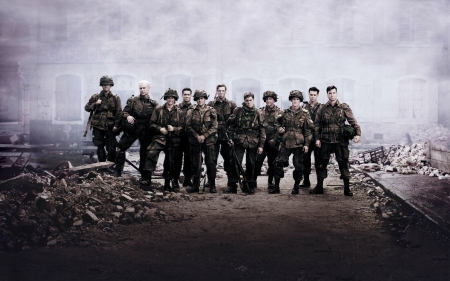 band of brothers - army, brother, band, soldier