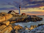 Lighthouse in Portland, Maine