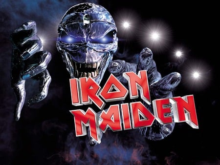 IRON MAIDEN - metal, eddie, iron maiden, red, music, maiden