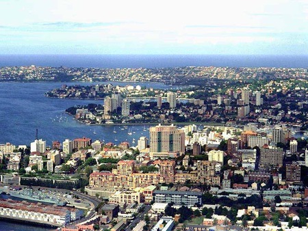 Inlet Bays of Sydney - ocean, coastline, city, australia, buildings, sydney