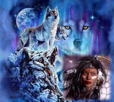 Wolf keeper