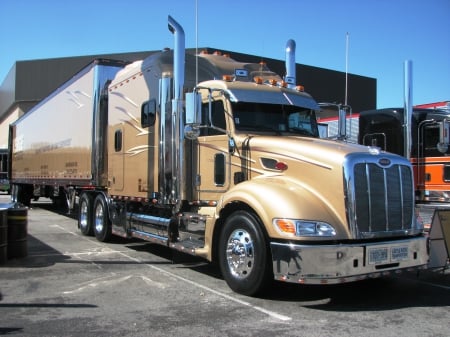 Peterbilt - truck, peterbilt, big rig, semi