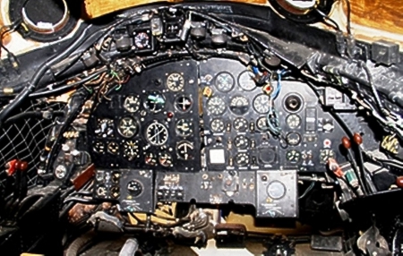 English Electric Canberra Cockpit - cockpit, gauges, canberra, english electric