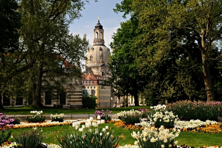 Beautiful Place - architecture, flowers, buildings, landscapes