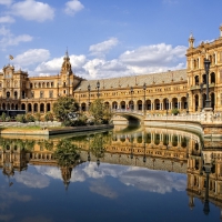 Plaza de Espana in Spain