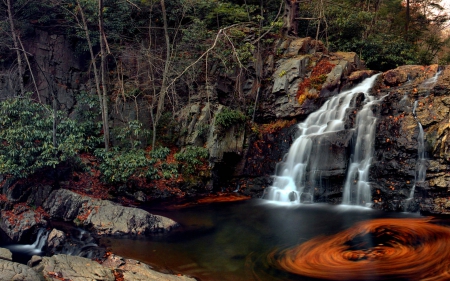 Hawk Falls at Hickory Run State Park, Pennsylvania