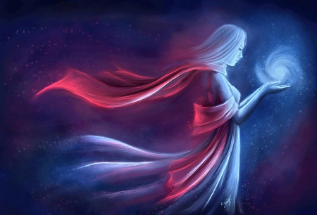 ��✨ - fantasy, princess, digital arts, light, art