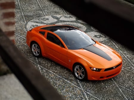 ford mustang giugiaro concept - ford, mustang, giugiaro, concept