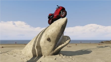 Sand Shark - theft, auto, grand, shark