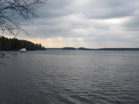 Lake - lake, forest, water, nature