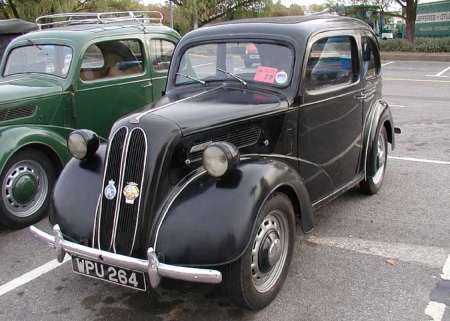 Ford Anglia - 1950s, Ford, Anglia, 4 Door