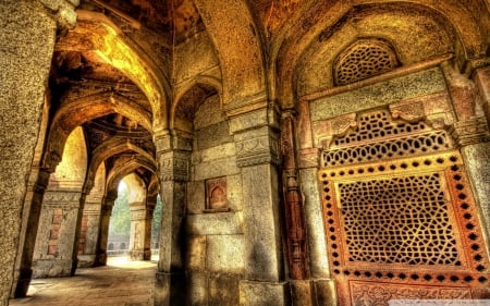 Temple in India - temple, india, architecture, building