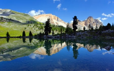 Natural Park - Mountains, Park, trees, incredible, Nature, beauty, Lake