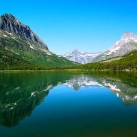 Swiftcurrent Lake Reflections
