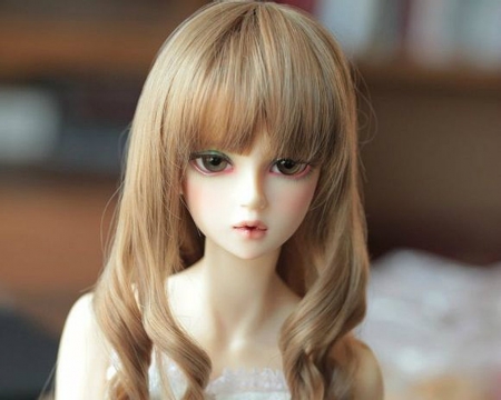 Cute Doll Face - pretty, girl, face, doll