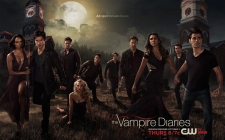 The Vampire Diaries~Season 6 - CW, Tv Series, Season 6, The Vampire Diaries, Cast