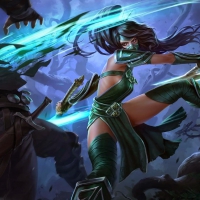 Akali New Splash Art 2014