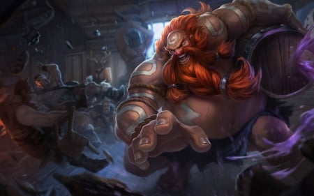 Gragas New Splash Art 2014 - lol, league of legends, gragas new splash art 2014, gragas, gragas league of legends