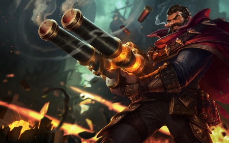 Graves New Splash Art 2014 - Graves League Of Legends, League Of Legends, LOL, Graves New Splash Art 2014, Graves