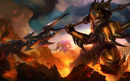 Jarvan New Splash Art 2014 - game, Jarvan League Of Legends, league of legends, hd, LOL, Jarvan New Splash Art 2014, Jarvan, pc