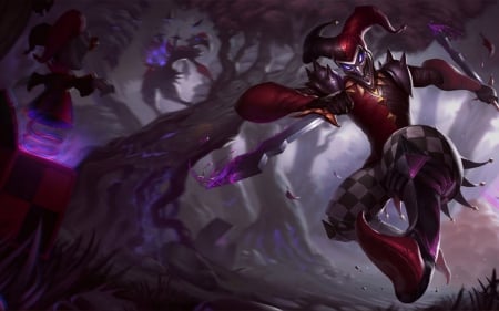 Shaco New Splash Art 2014 - game, Shaco New Splash Art 2014, league of legends, Shaco League Of Legends, Shaco, hd, LOL, pc