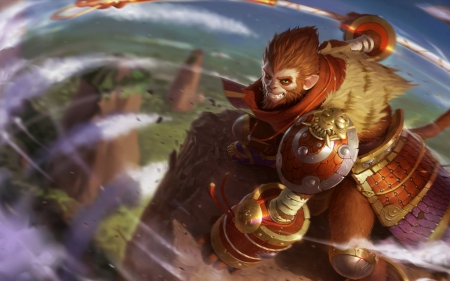 Wukong New Splash Art 2014 - wukong league of legends, wukong, lol, league of legends, wukong new splash art 2014