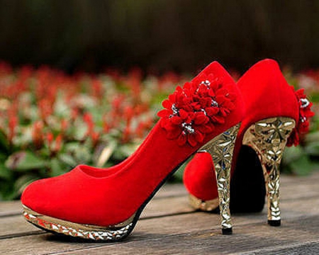 Red Stilettos - Stilettos, shoe, red, heels