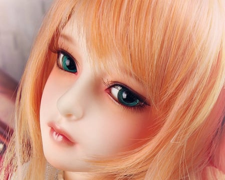 Cute Doll - cute, face, toy, doll