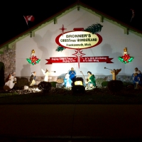 Manger Scene at Bronners Store