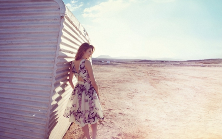 adela capova - capova, adela, desert, model