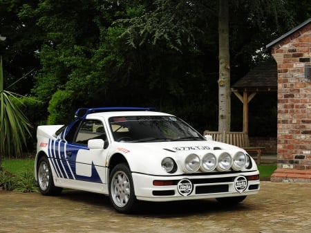 ford rs200 - house, ford, tree, rs200