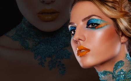 fashion model - makeup, look, beauty, model