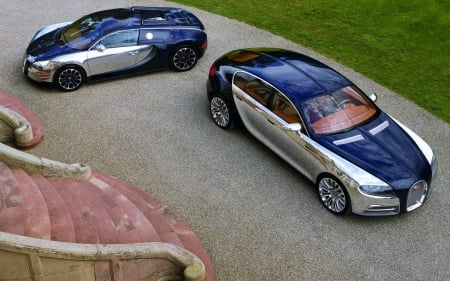 Bugatti Family - Cars, Two, Bugatti, Luxury