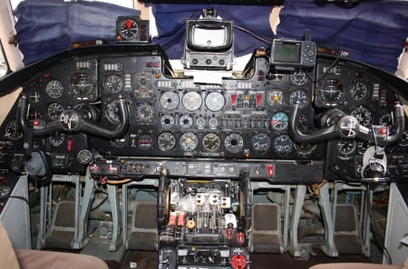 Antonov An-26 "Condor" Flight Deck